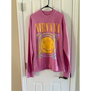 Nirvana Graphic Sweater Medium